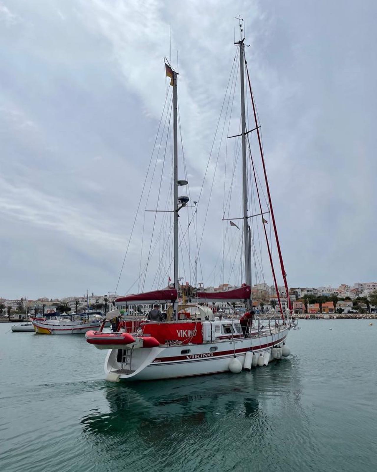 Viking verlässt den Hafen